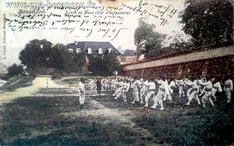 Besançon. École de Boxe (60e d'Infanterie)